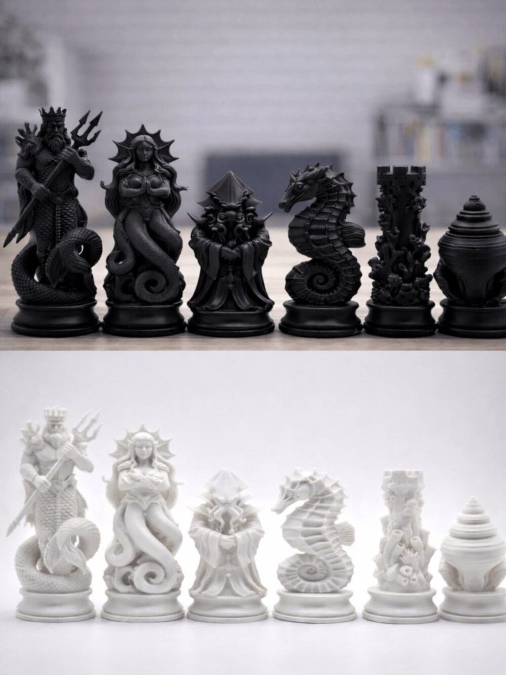 Deep Sea Chess Set